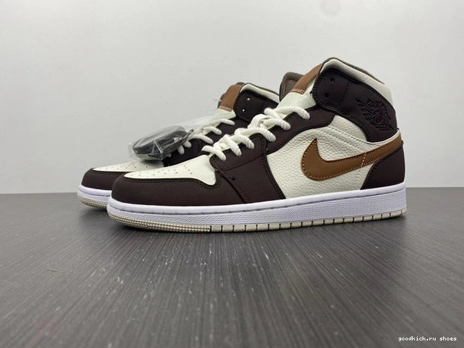 HighQuality DO6699- Mid SE Brown 3698 Jordan1 Basalt Oatmeal 1029